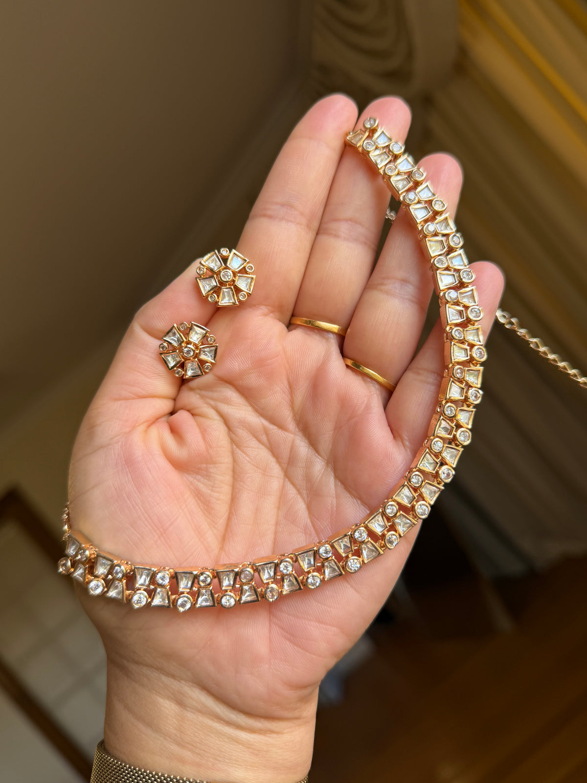 Premium tyaani inspired necklace set