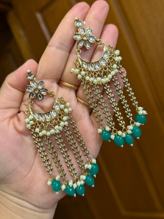 Kundan earrings