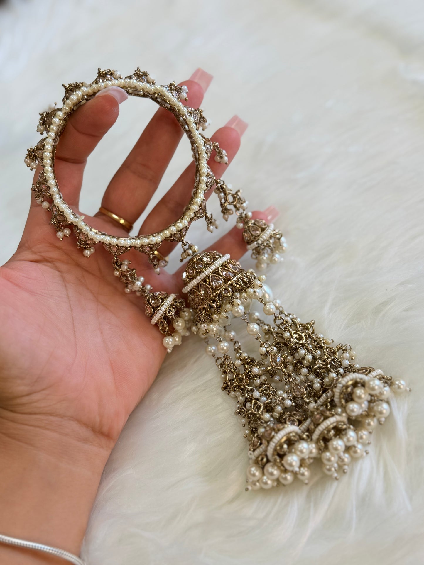 Polki hanging kangan