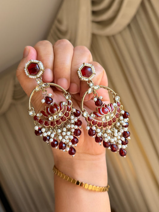 Kundan earrings