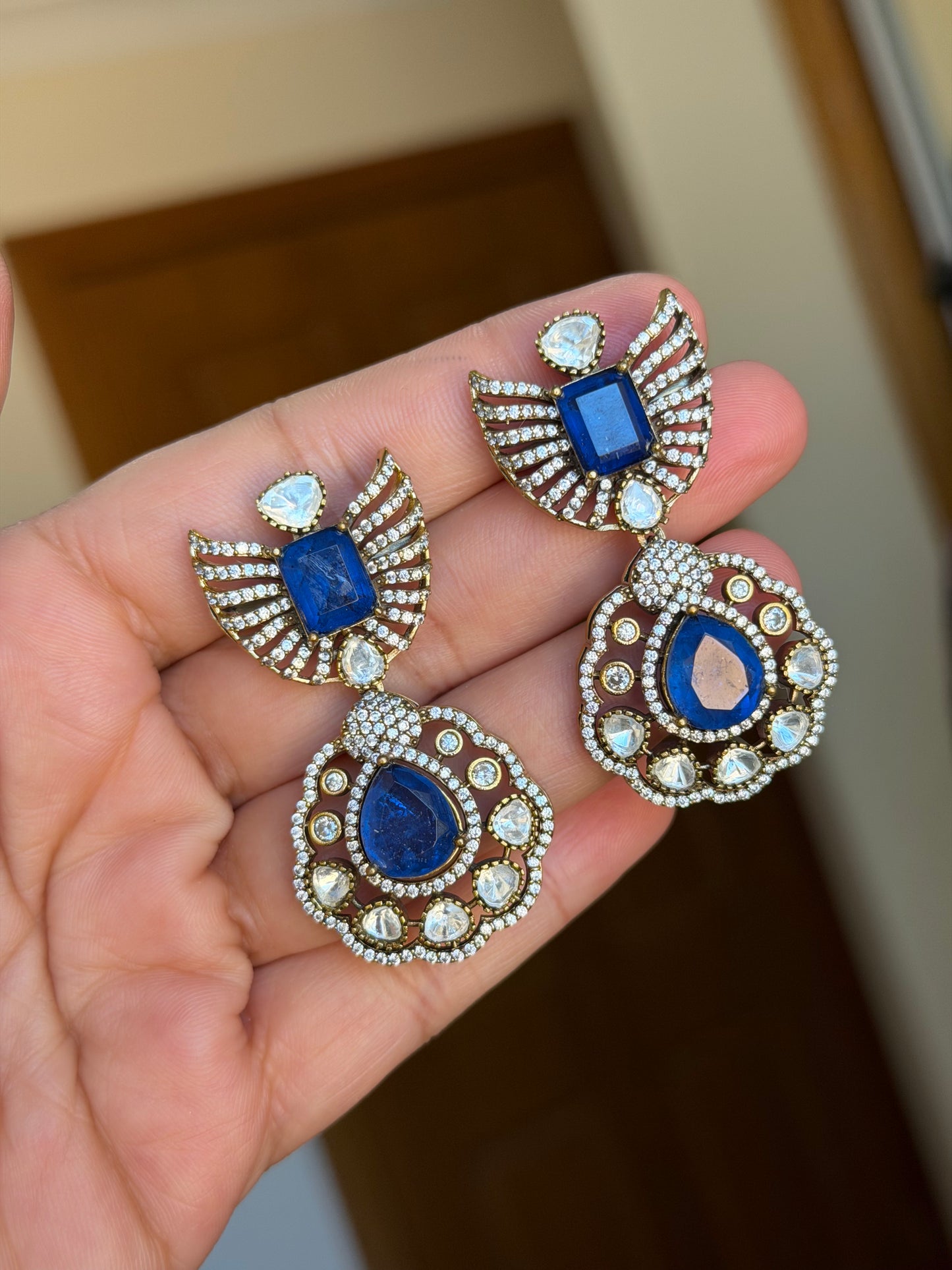 Premium moissanite earrings