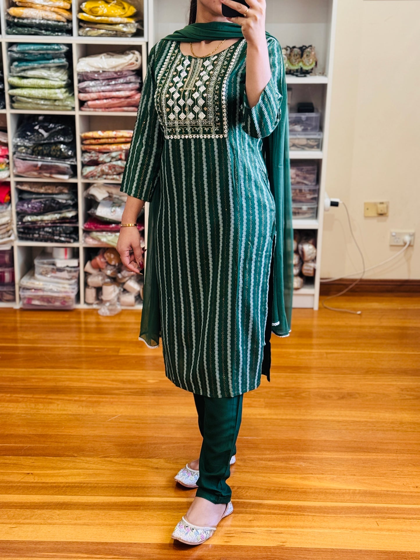 Cotton 3 piece suit