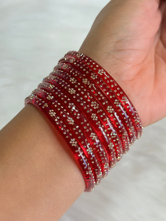 Glass bangles