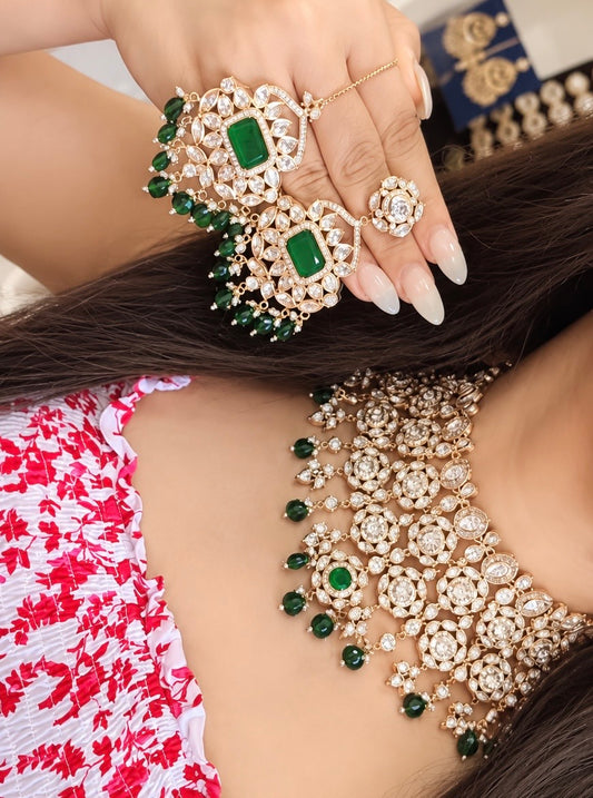 Premium Moissanite necklace Set