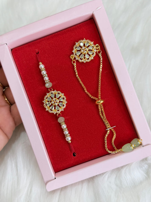 Brother bhabi rakhi combo