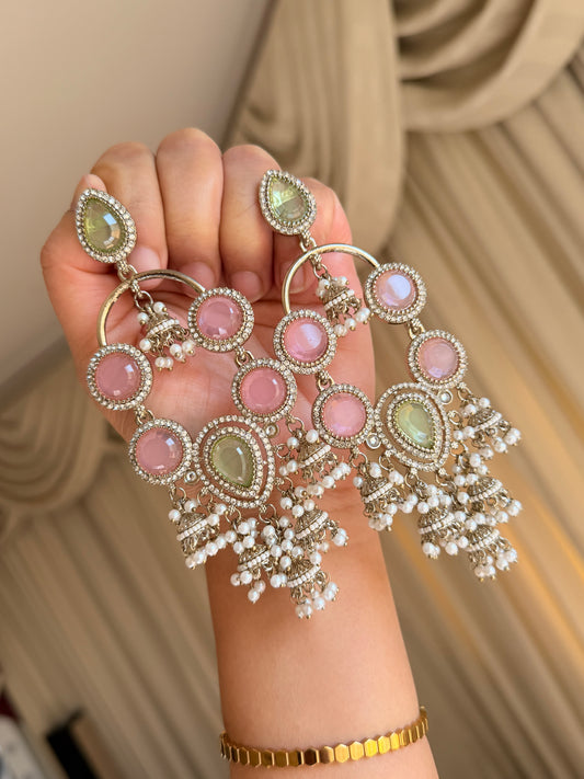 Oversized earrings