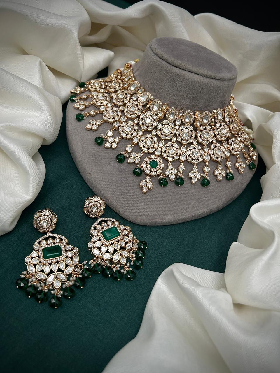Premium Moissanite necklace Set