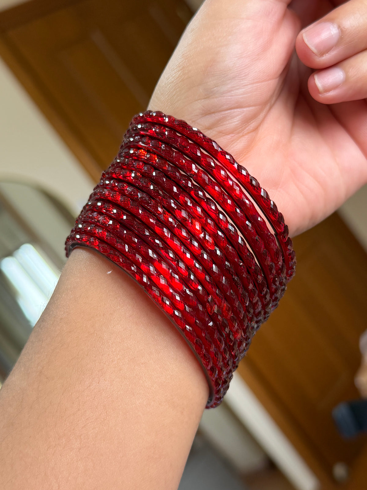 Glass bangles