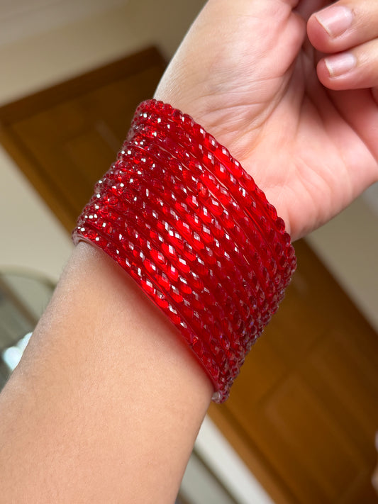 Glass bangles