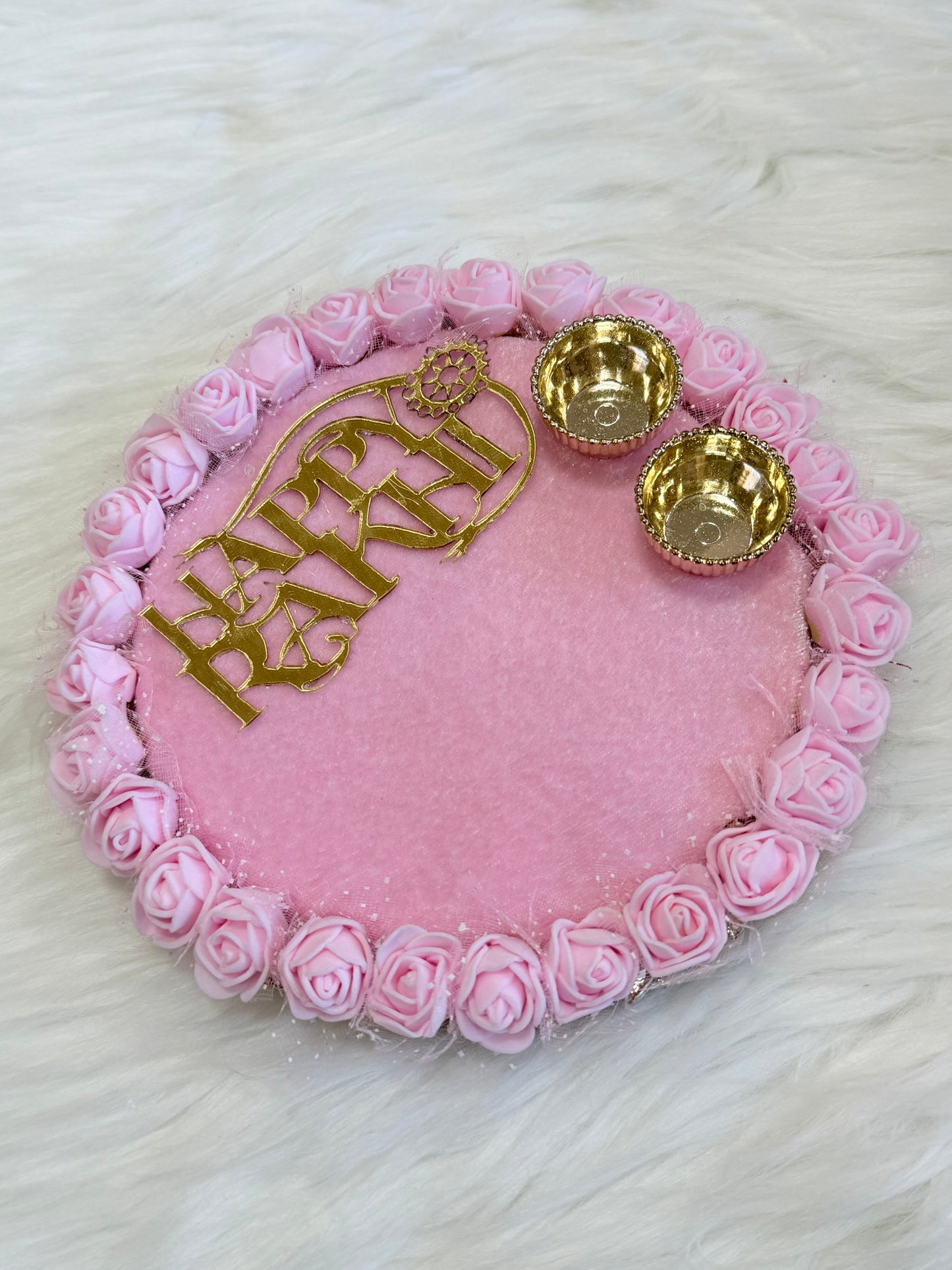 Small Rakhi thali