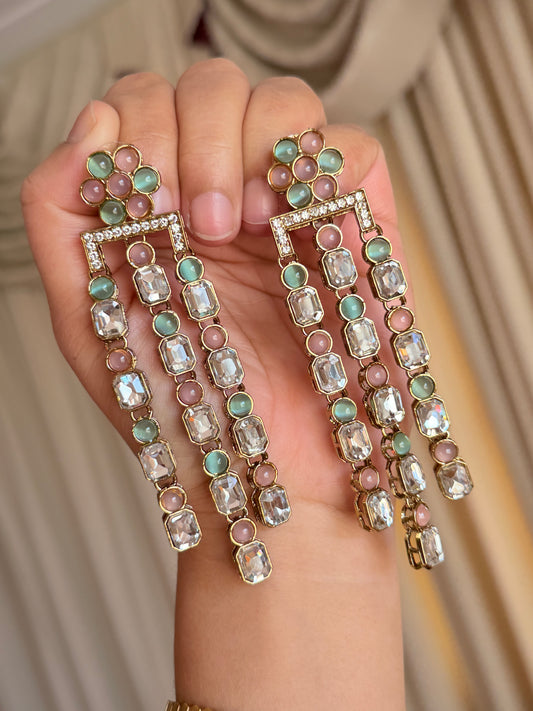 Kundan earrings