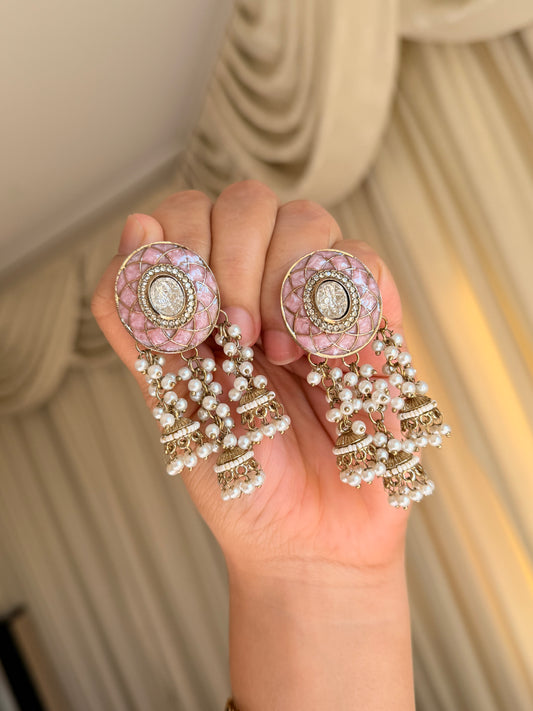 Kundan earrings