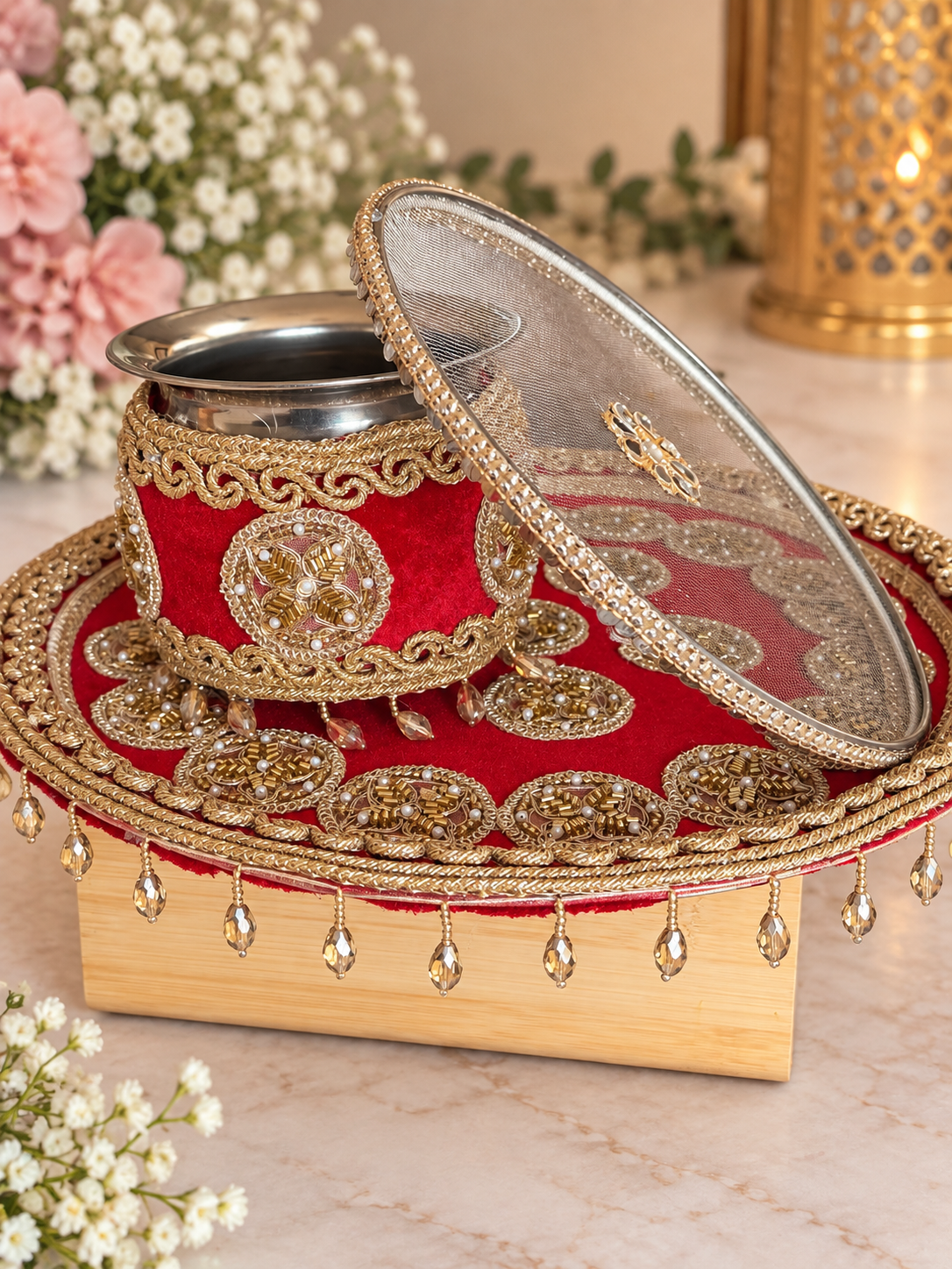 Karwa chauth thali set