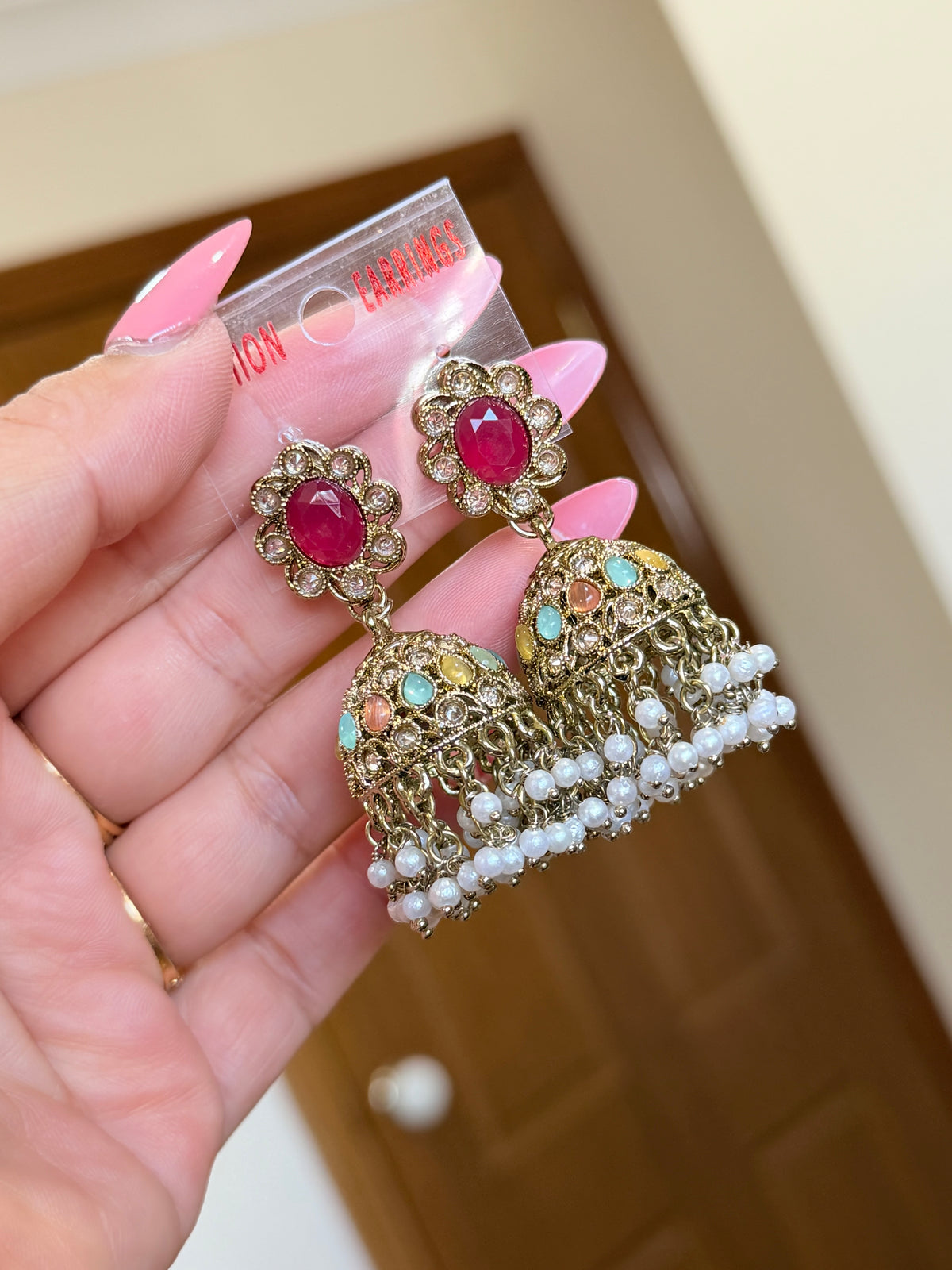 Polki jhumki