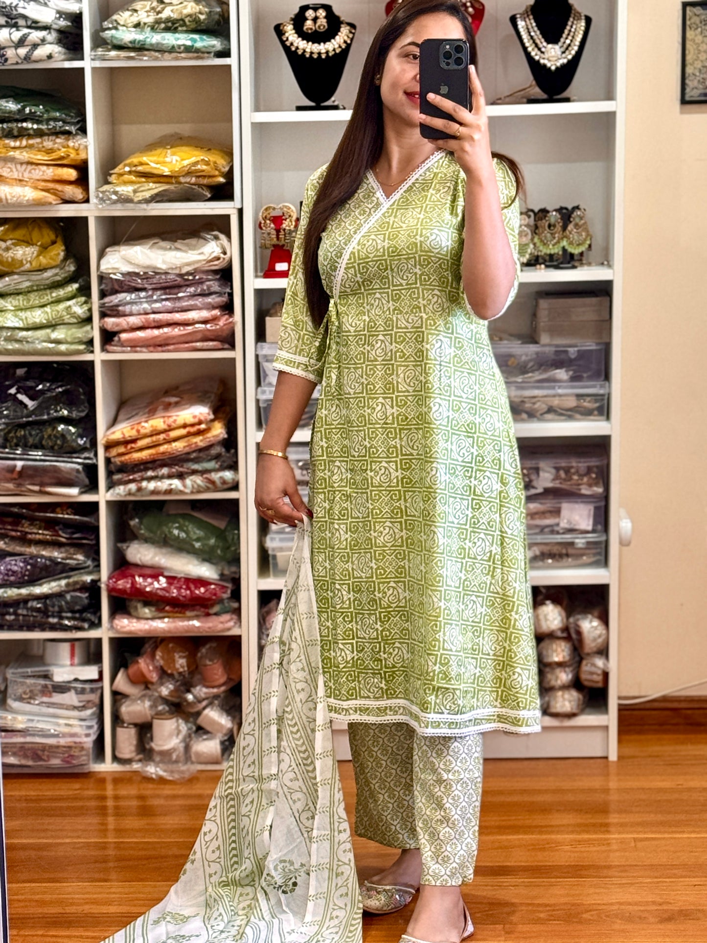 3 PIECE COTTON SUIT