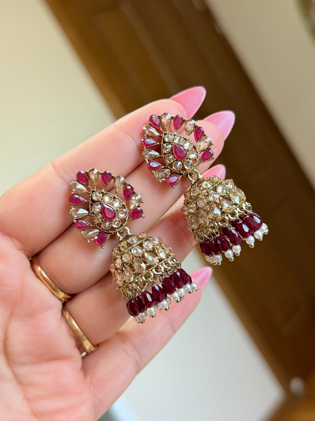 Polki jhumki