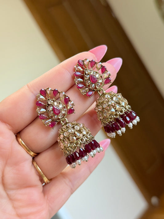 Polki jhumki