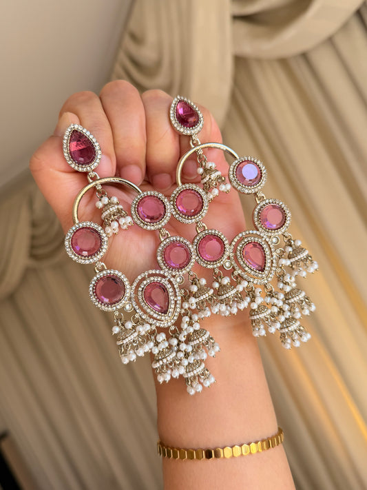 Oversized earrings