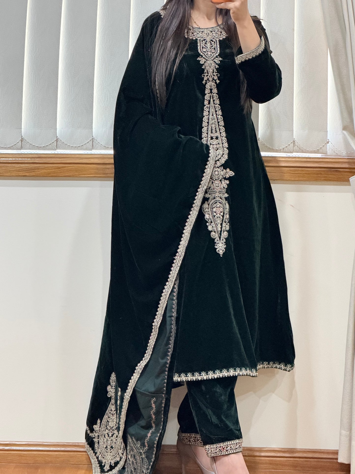 Premium velvet dress