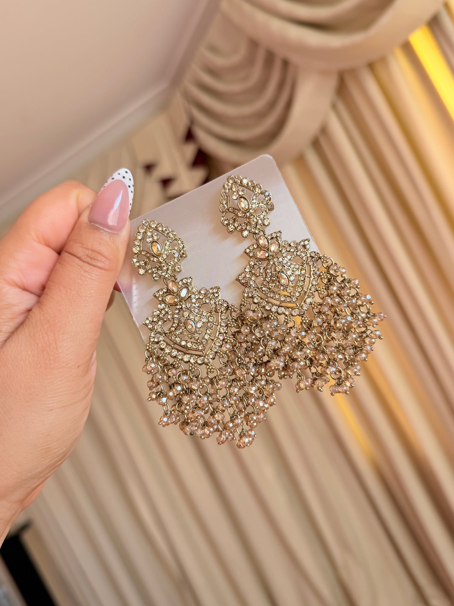 Heavy Polki necklace set
