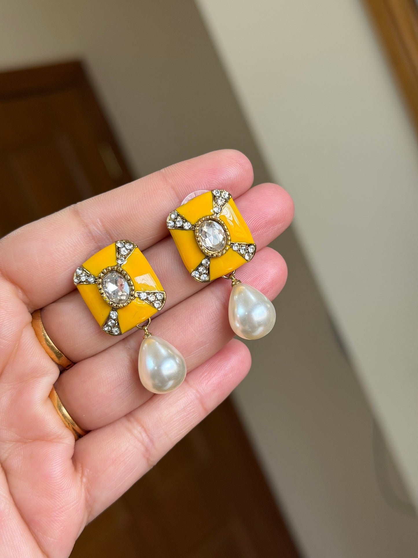 Small earrings