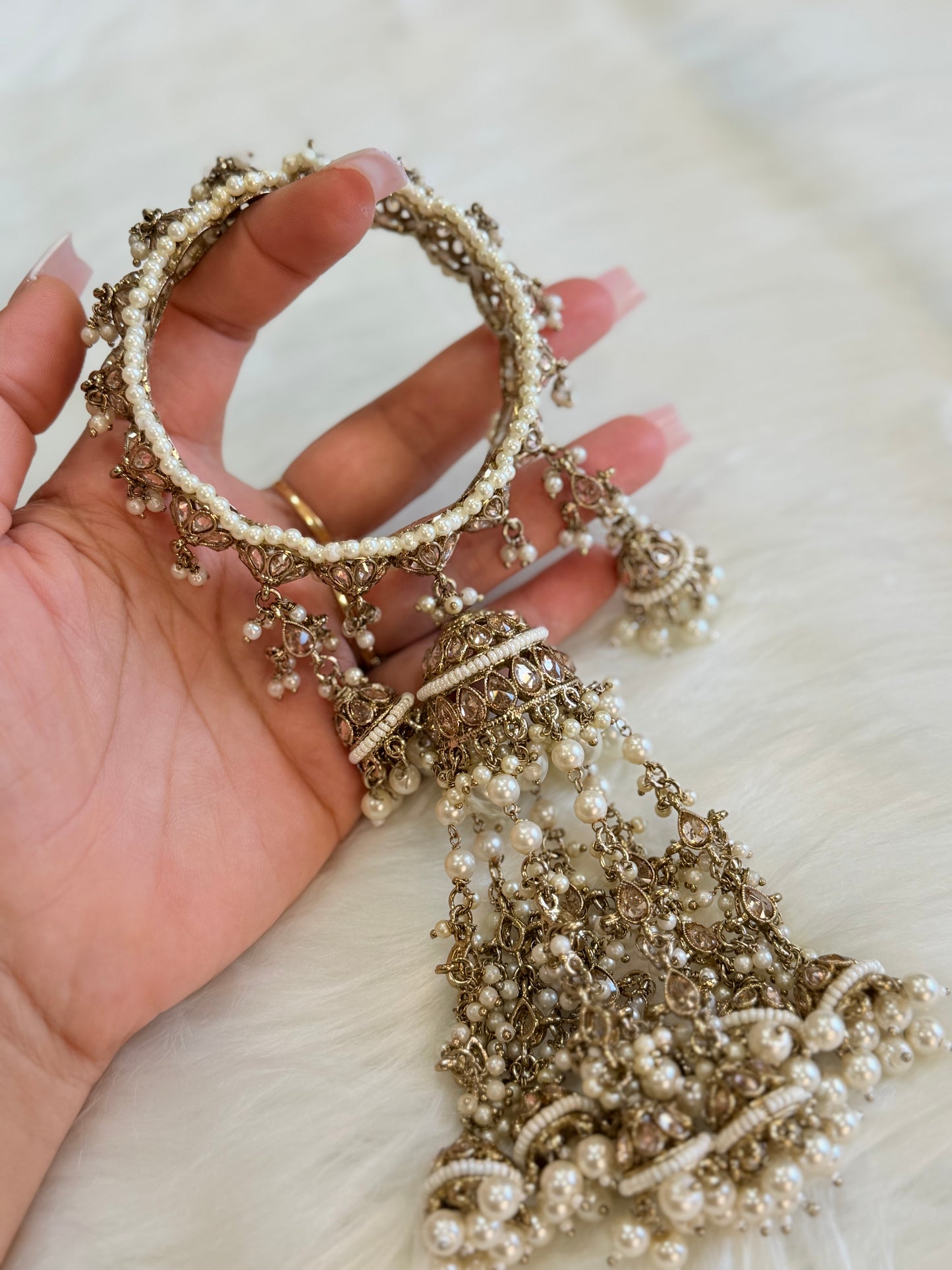 Polki hanging kangan