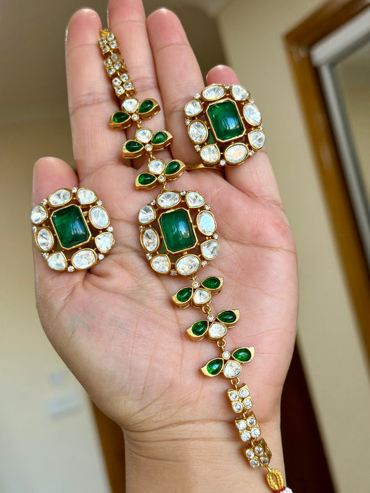 Premium moissanite chokar set