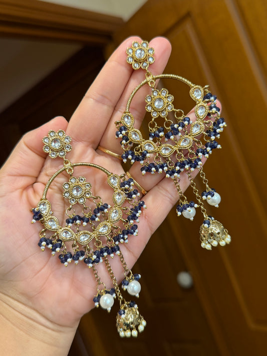 Kundan earrings