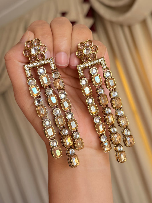 Kundan earrings