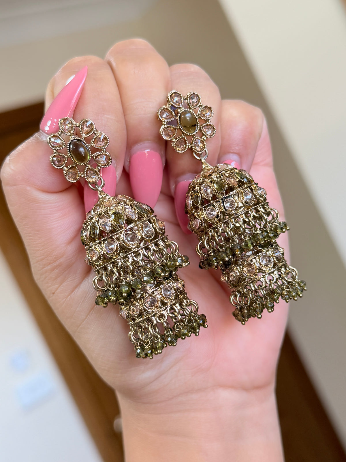 Polki jhumki