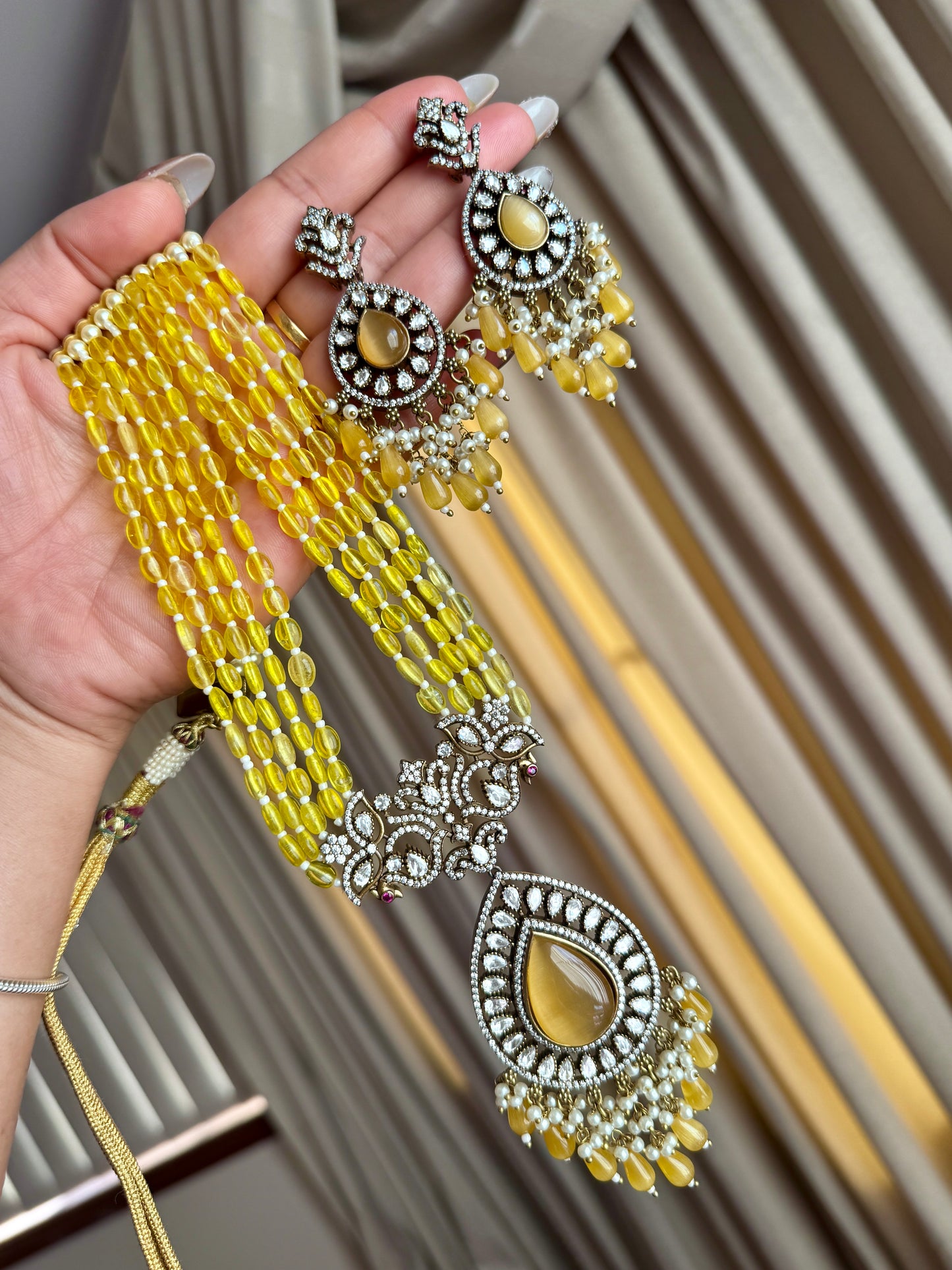 Premium long necklace set