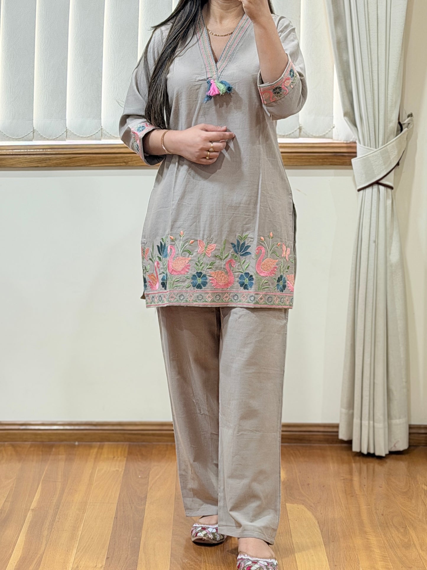 Khadi cotton cord set