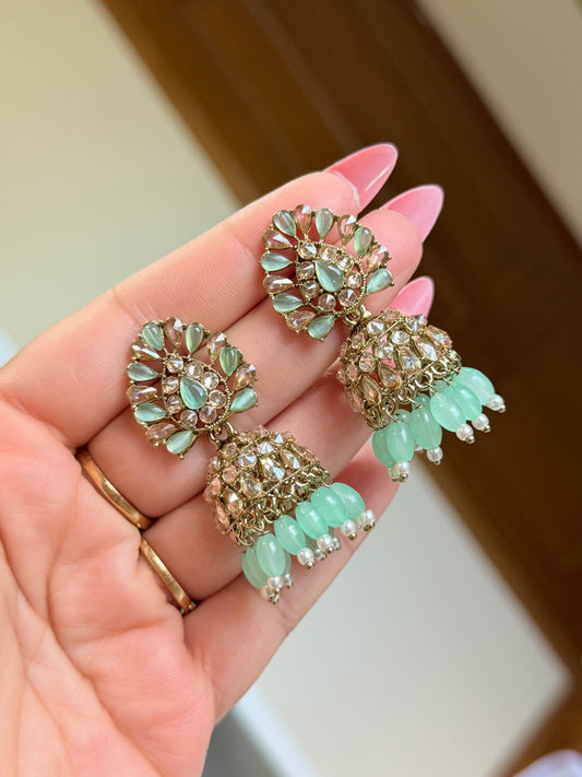 Polki jhumki