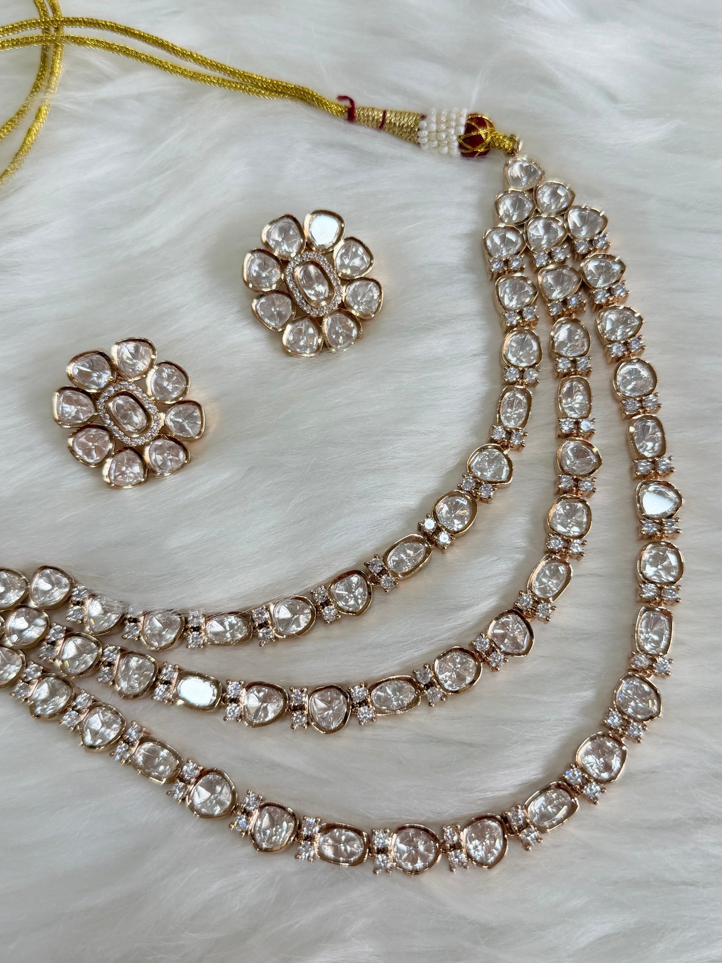 Premium tyani inspired necklace set