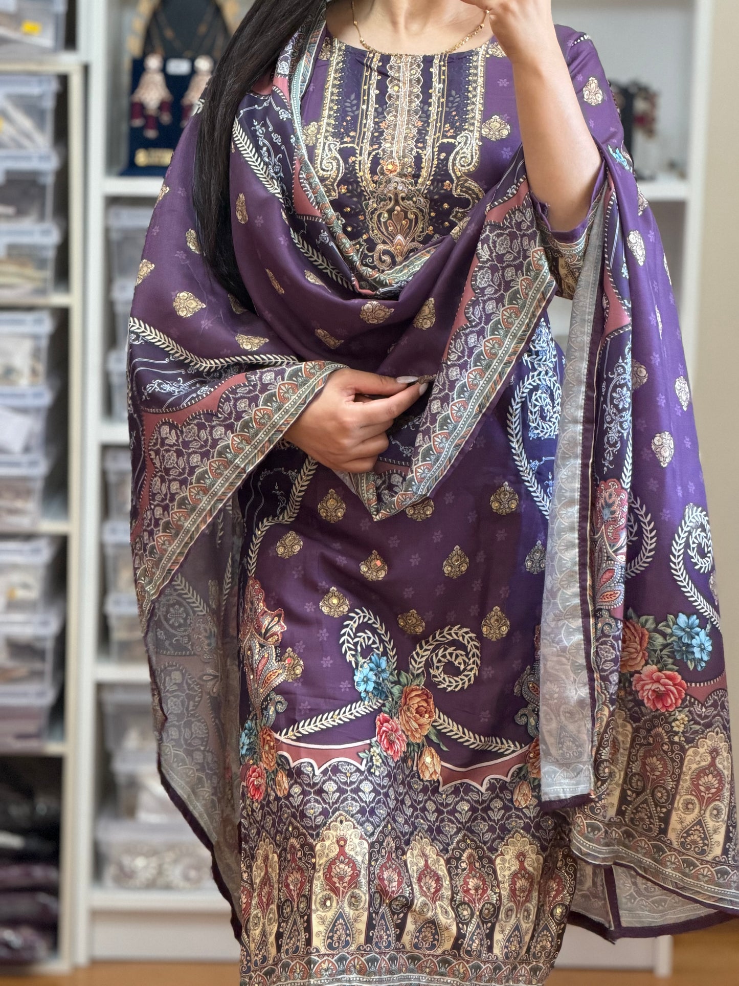 Beautiful deep plum/wine purple suit