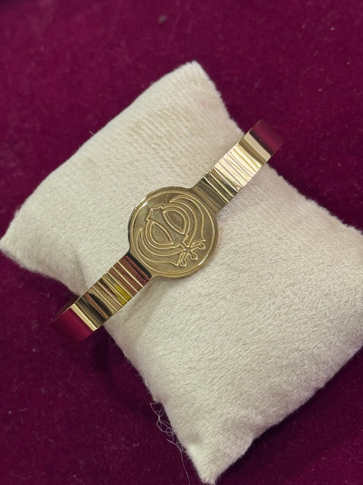 Gold plated anti tarnish bracelet