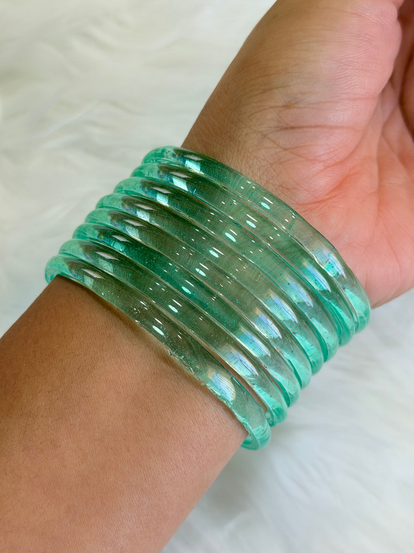 Jelly bangles (Set of 8 bangles )