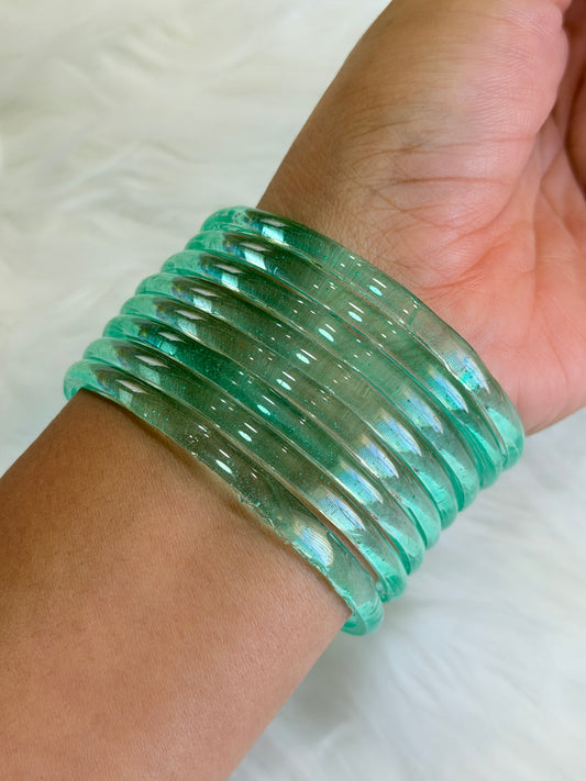 Jelly bangles (Set of 8 bangles )