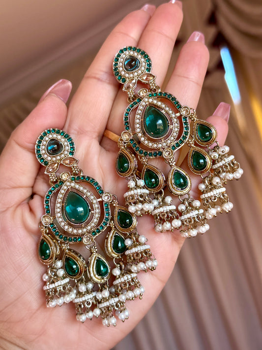 Kundan earrings