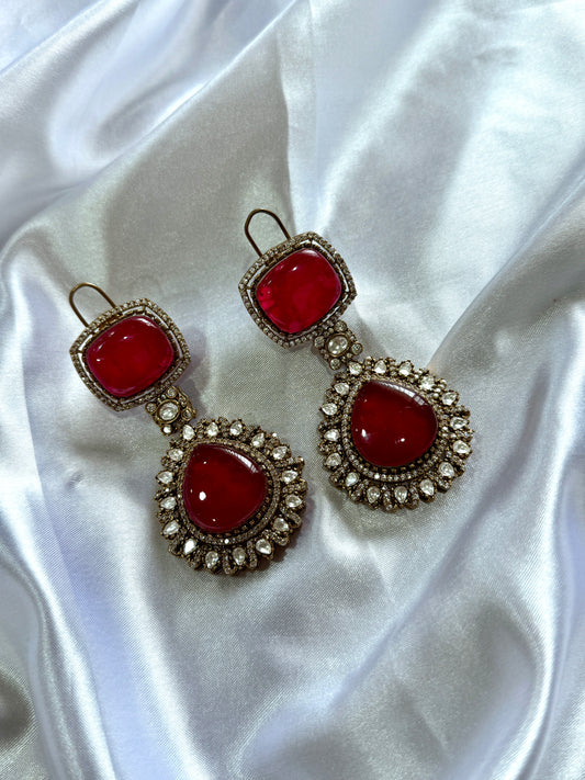 Premium moissanite earrings