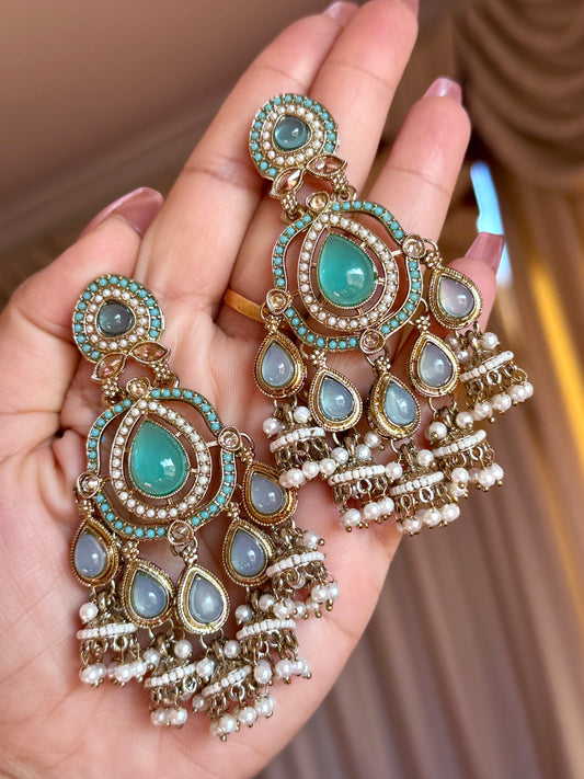 Kundan earrings