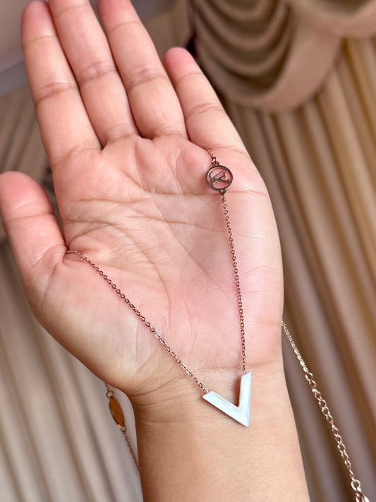 Anti tarnish chain(Rose gold)
