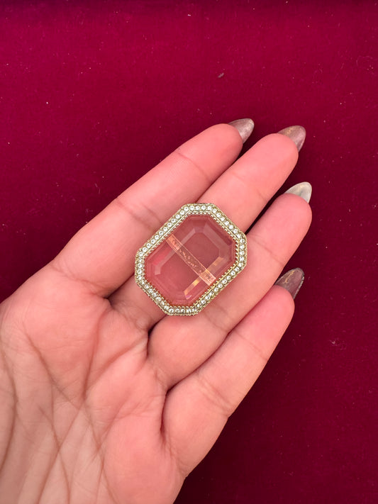Oversized adjustable ring