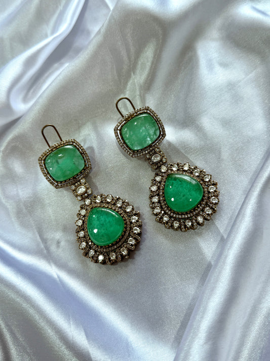 Premium moissanite earrings