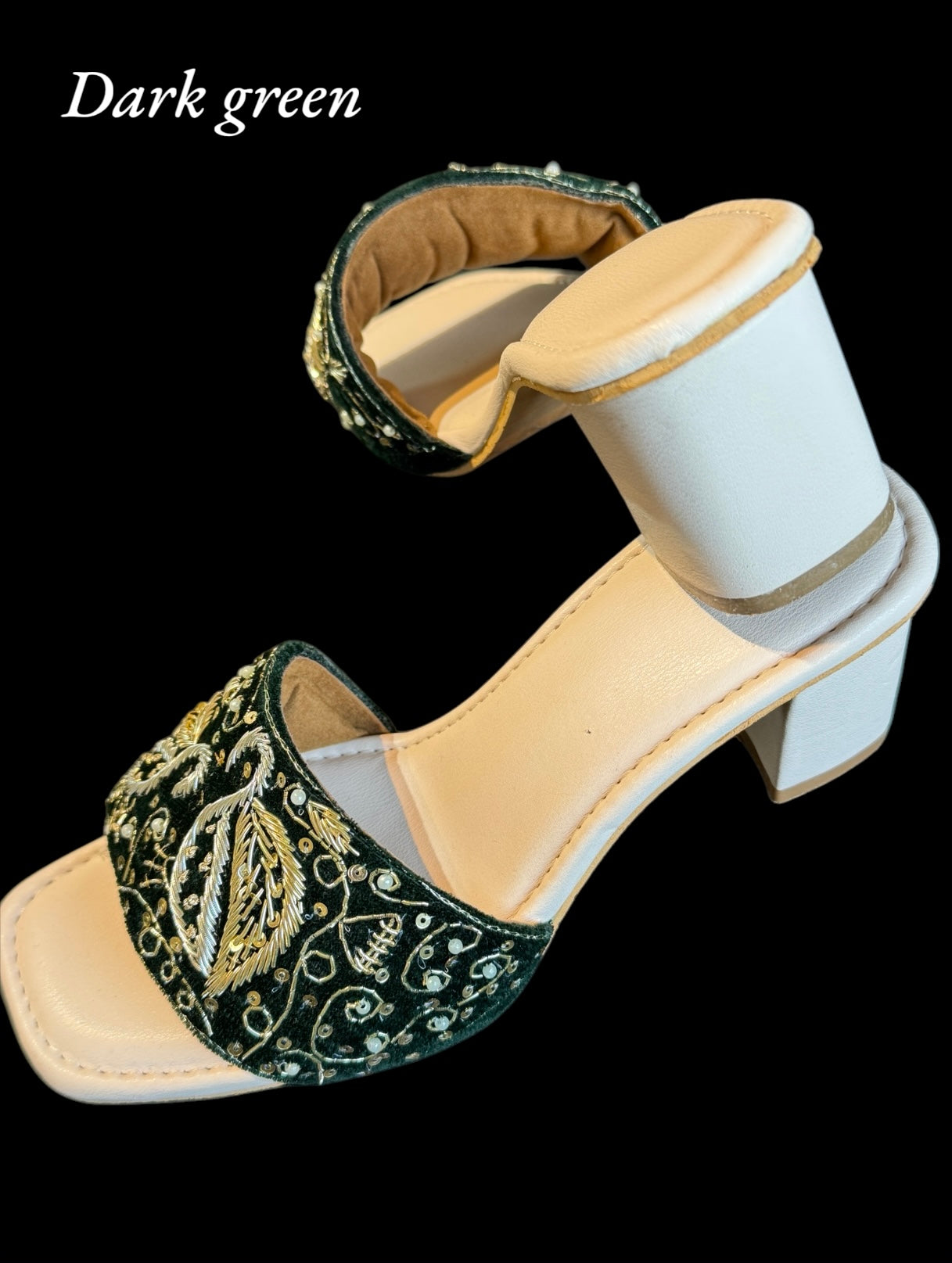 Women’s block heel jutti