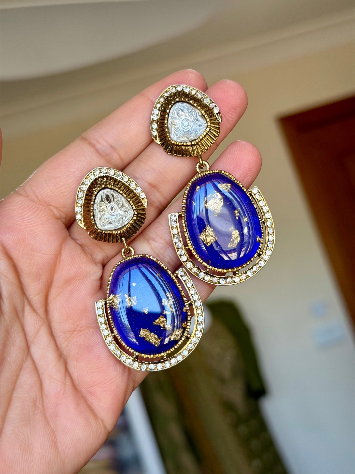 Kundan earrings