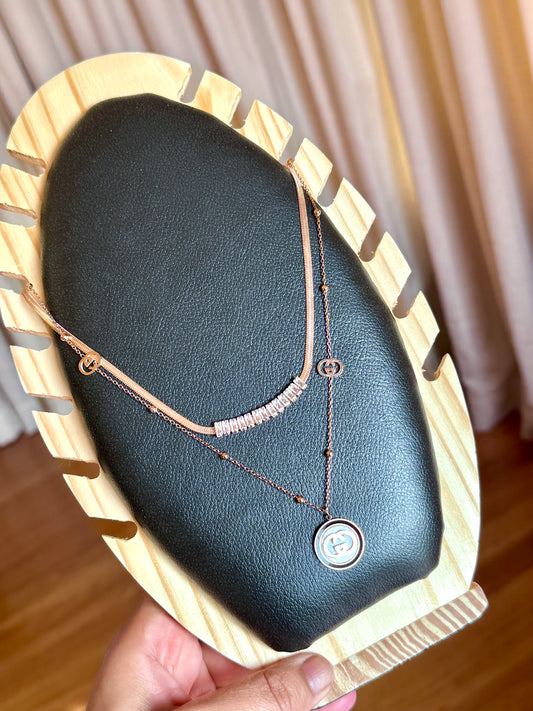 Anti tarnish chain(Rose gold)
