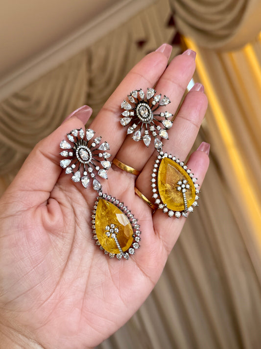 Premium moissanite earrings