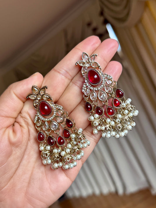 Premium Polki earrings