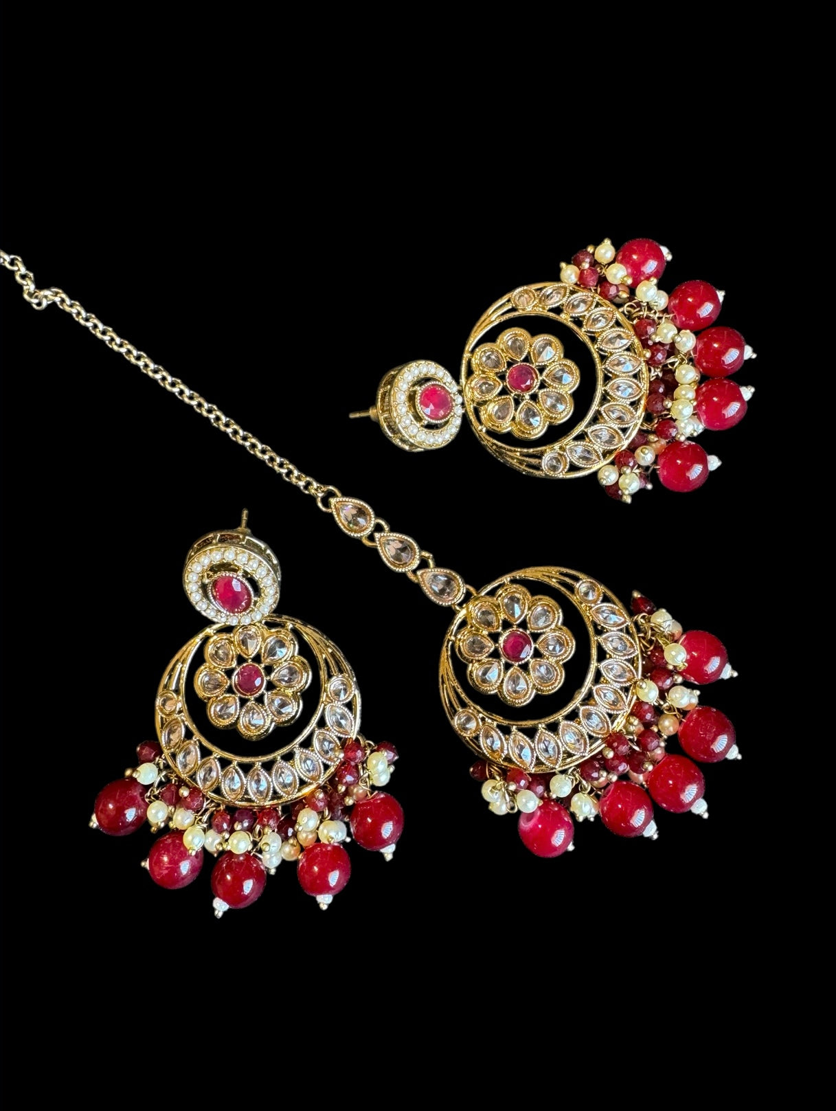 Polki necklace set